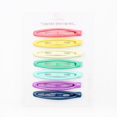 채니봉봉 여아용 길쭉한 똑딱핀 7p 세트