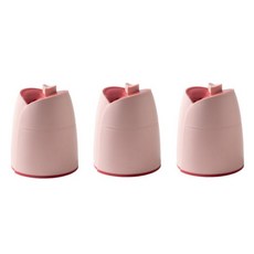 J4粉彩鬱金香自動牙籤盒, 粉色的, 3個