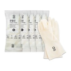 Most Pick 耐用丁腈橡膠手套 白色 小(S) 5雙