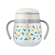 Combi LaCumug 防漏容量吸管杯 240ml, 灰色, 1個