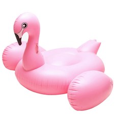 粉色天鵝游泳圈, 混色, 1個