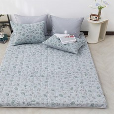 AMANTE Origin 2 半微型絎縫床墊套, 灰色