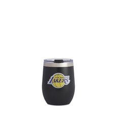 NBA 블랙 보온 보냉 머그컵, 로스 앤젤레스 레이커스, 1개, 350ml