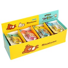 Feelbox 鬆弛熊彩色捲尺 4 x 5p 套組, 1套