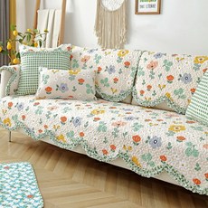 粉彩蕾絲沙發罩