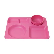 Awaken Sense 初級餐盤套組, 粉色, 餐盤+碗