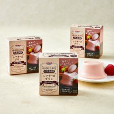 레어치즈푸딩 스트로베리, 70g, 3개, 1개입