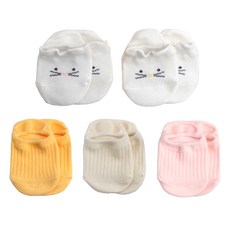 Hi Baby Club 嬰幼兒網眼兔子羅紋船型襪 5件組