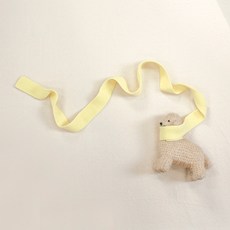 럭키밤비네 아동용 앙고라 슬림니트 머플러