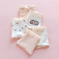 Juniday 棉花糖學生內褲5件組