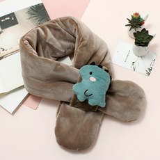 孩童恐龍造型迷你圍巾