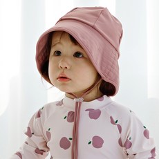 IAMBEBE 兒童款Sweetie Apple防曬護頸帽