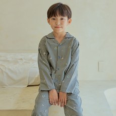 Chinnya男童款魔法40支純棉睡衣長袖上下套裝