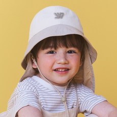 whitesands 兒童防水遮陽雙色多蘭茲漁夫帽