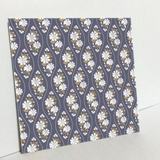 HTP 傳統紋樣磁磚相框 花紋 植物紋 K0565 1000965, 1個