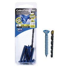 Cobra-Tab 拉釘錨栓 壁虎 混凝土螺絲 621W, 1個