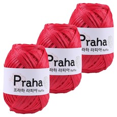 마마니트 프라하 뜨개실, 38 다크레드, 3개