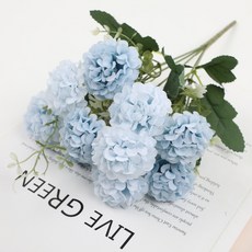 틴코 조화 파스텔 꽃, 블루, 1개 블루, 1개