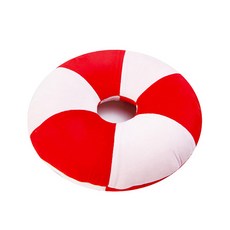 甜甜圈坐墊, 紅色的