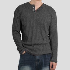 男士瑪格林亨利領針織衫 T3008