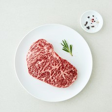 무항생제 인증 한우 채끝 1++등급 (7) 구이용 (냉장), 1개, 200g