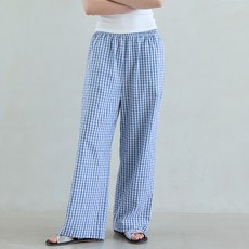 tsh 女性內外穿著格紋褲