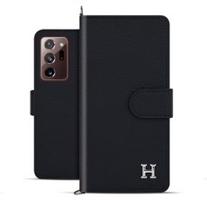 베네트 지퍼 월렛 다이어리 휴대폰 케이스 + 스트랩