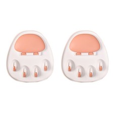 Mond Spot 黏貼式便利廚房用品收納掛架 YT_RB1285_AY, 2個, 粉紅色