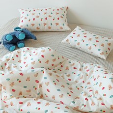 Nubile Hello Bear 純棉紗四季鋪棉被, 混合顏色