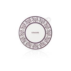 시라쿠스 원형 꽃 인덕션 보호매트 중 24cm, 퍼플, 1개