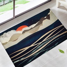 자연의 아름다움을 예술적으로 표현한 아트 발매트, 04, 1개