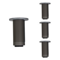 ALLGORR 可調式家具腳, 灰色, 4個