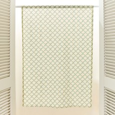 Modern House L 交叉花卉窗簾, 窗簾