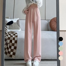 Elsso 女款多色鬆緊抽繩寬鬆休閒長褲