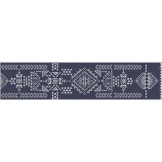 北歐民族風圖案設計藝術桌旗, 23, 43 x 250 cm, 1個