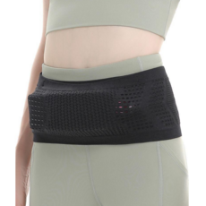 달콤무드 초경량 메쉬 러닝벨트, 블랙, 1개