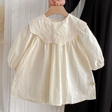 살루테 심포니 자수 원피스