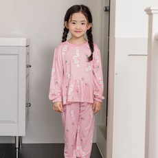 mabellechouchou 草莓硬殼柔軟保暖睡衣套裝