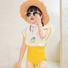 HARAROI 女童可愛連身泳衣