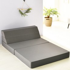 nagada 4段 折疊式 沙發床 單人 豪華, 炭灰色