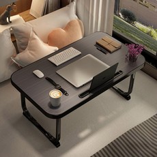 ROREM 折疊式床邊桌, 黑色