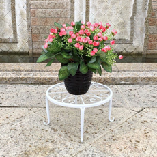 Thumbsmine 復古花盆底座, 白色, 1個