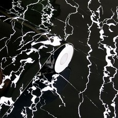 소비르 고급 대리석 인테리어 시트지, 10 블랙 킹콩