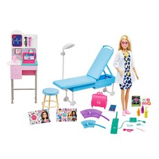 Barbie 醫院造型芭比娃娃玩具組, 混色