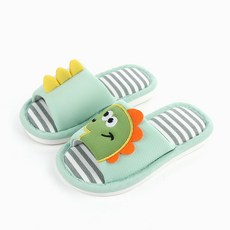 Rabbitfoot Pastel Dino 兒童客廳拖鞋