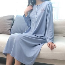 BORIMOM 孕婦居家哺乳連身裙 ID216