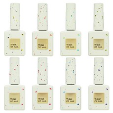thinkofnail 彩色指甲油組, 8種, 1組