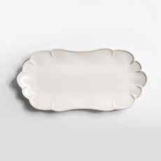 Suzzers 北歐復古花卉橢圓盤, 1個, 混合顏色