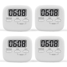 bruma 數位廚房計時器 BT-05, 白色, 4個
