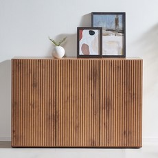 우아미 가구 미르 템바보드 다용도 수납장 1200 방문설치, 발리오크